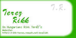 terez rikk business card